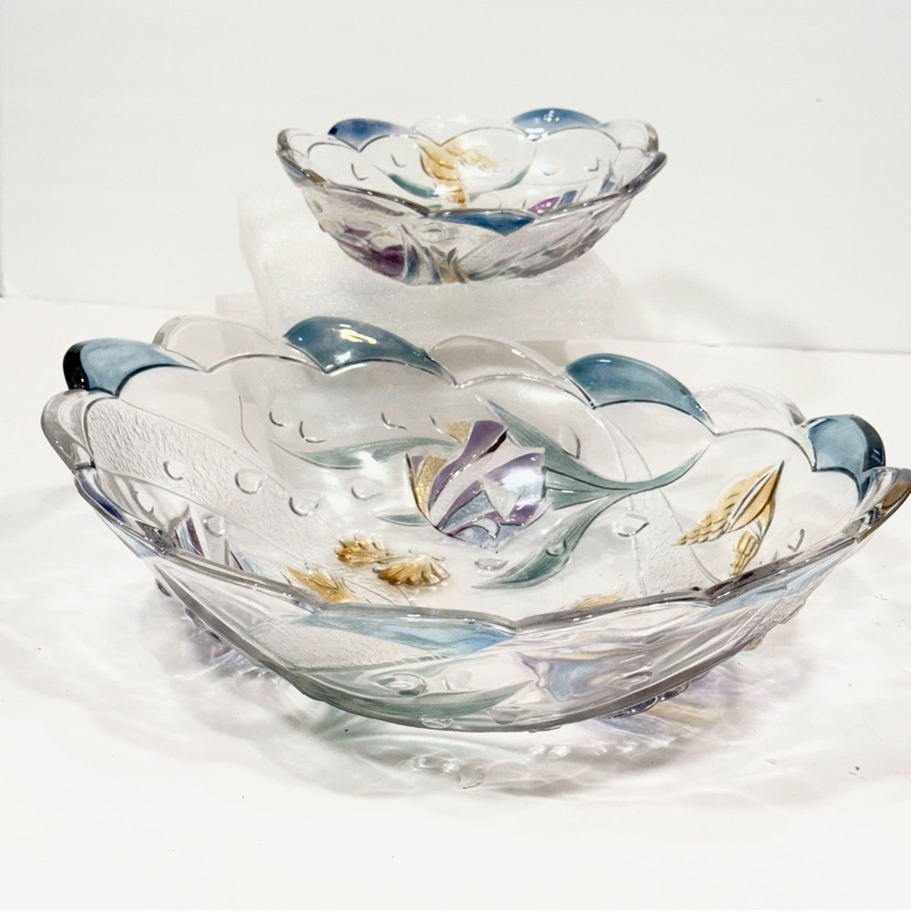 2  Vtg Mikasa Studio Nova Savoir Vivre Key Largo Tropical Fish Oval Bowls Rare - Picture 3 of 16
